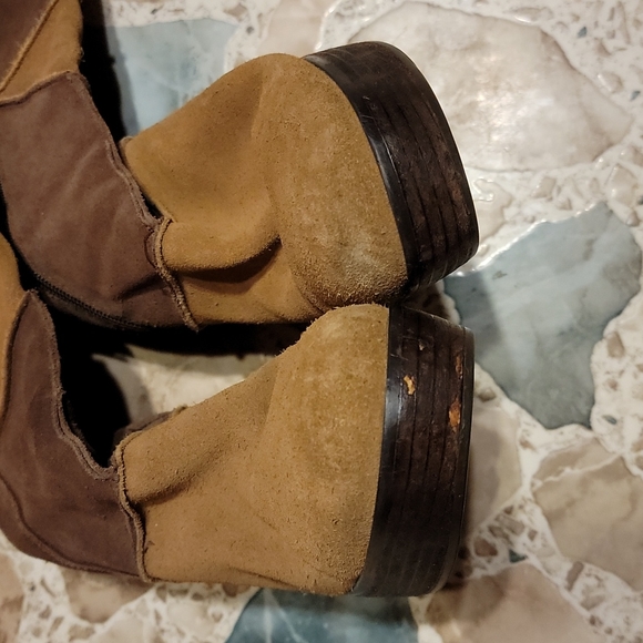 Vintage Patchwork Sketchers Boots - Picture 4 of 6